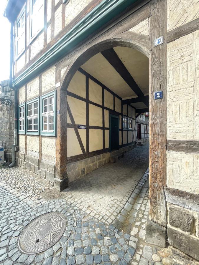 Ferienhaus Schuhhof Quedlinburg Eksteriør billede