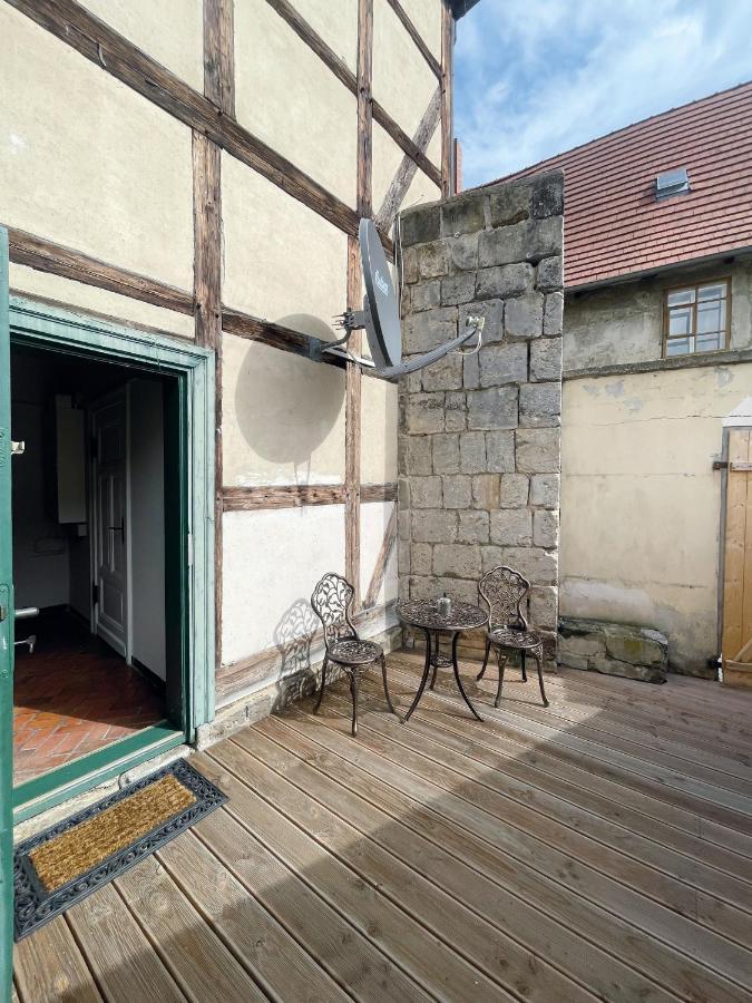 Ferienhaus Schuhhof Quedlinburg Eksteriør billede